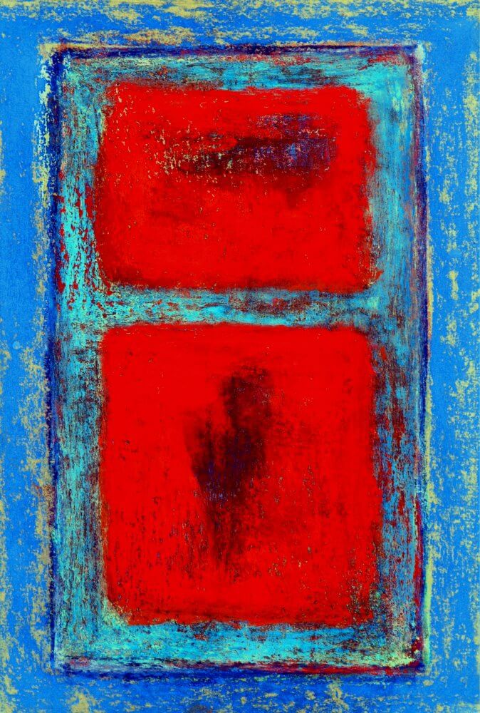 Rothko's Window #1; Mixed Media; 39x25 cms (SOLD)